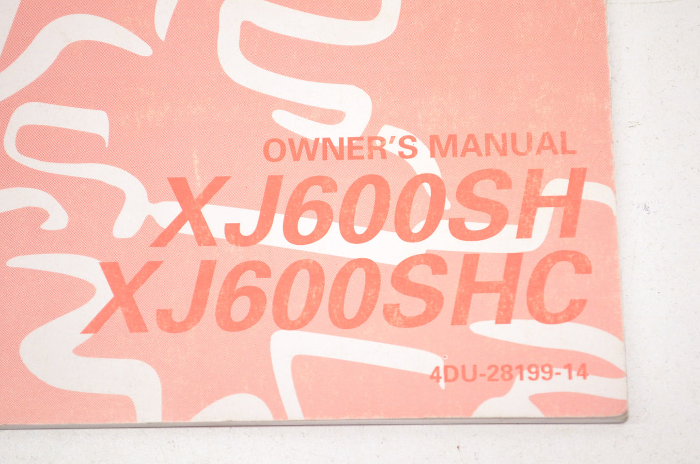 OEM Yamaha Owner's Manual XJ600SH/SHC