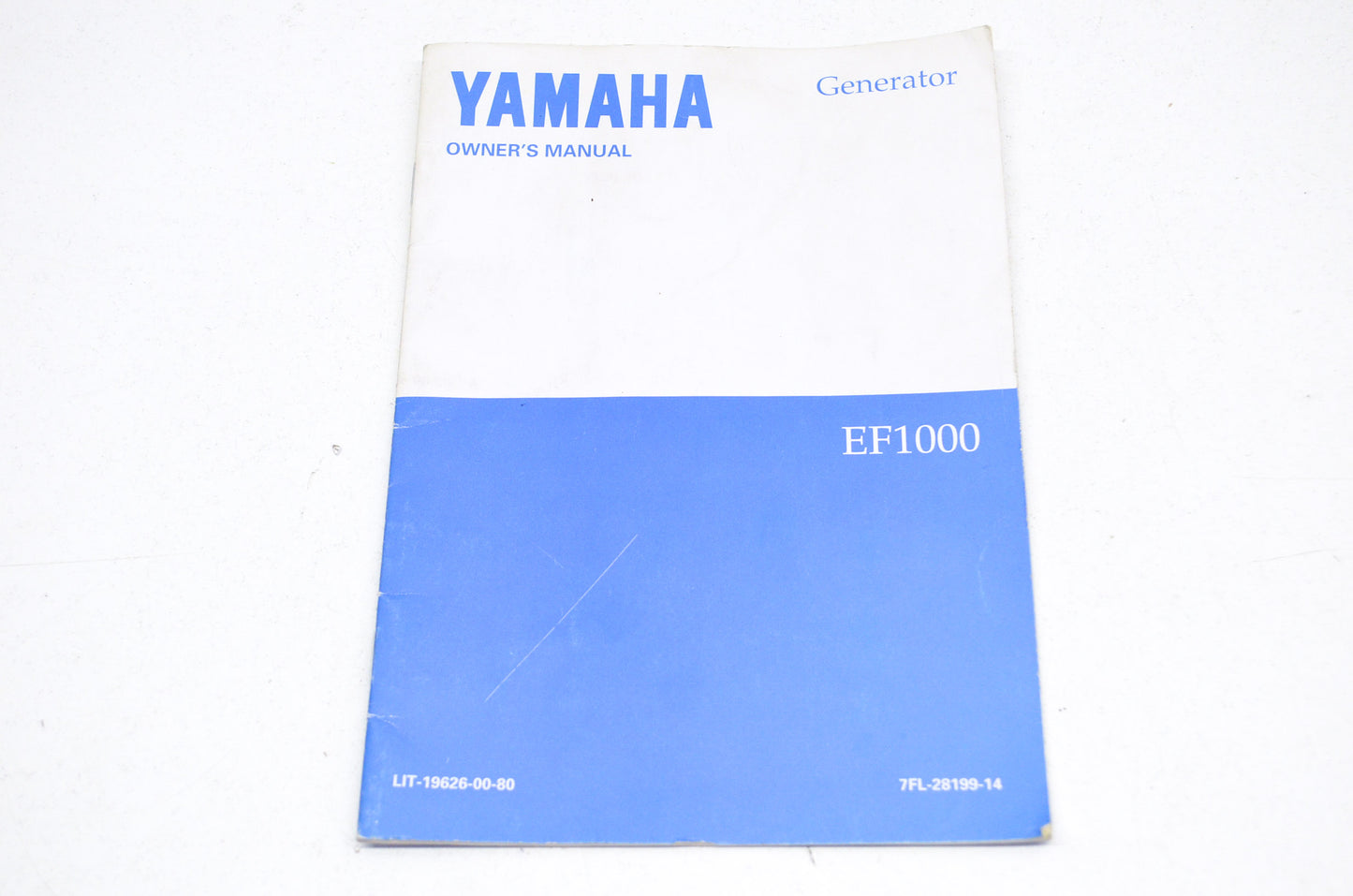OEM Yamaha Owner's Manual EF1000 Generator