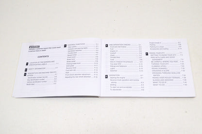 OEM Yamaha LIT-11626-19-59 YFM700RV RAPTOR 700 Owner's Manual