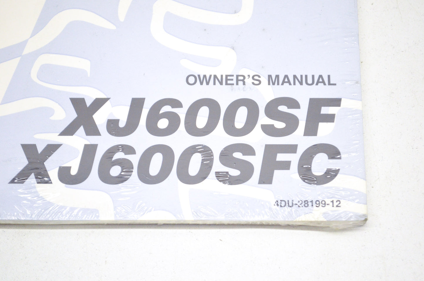 OEM Yamaha LIT-11626-08-87 XJ600SF/SFC Owner's Manual NOS