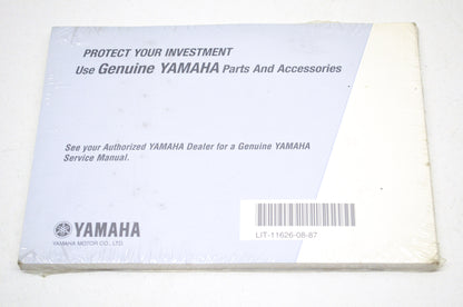 OEM Yamaha LIT-11626-08-87 XJ600SF/SFC Owner's Manual NOS