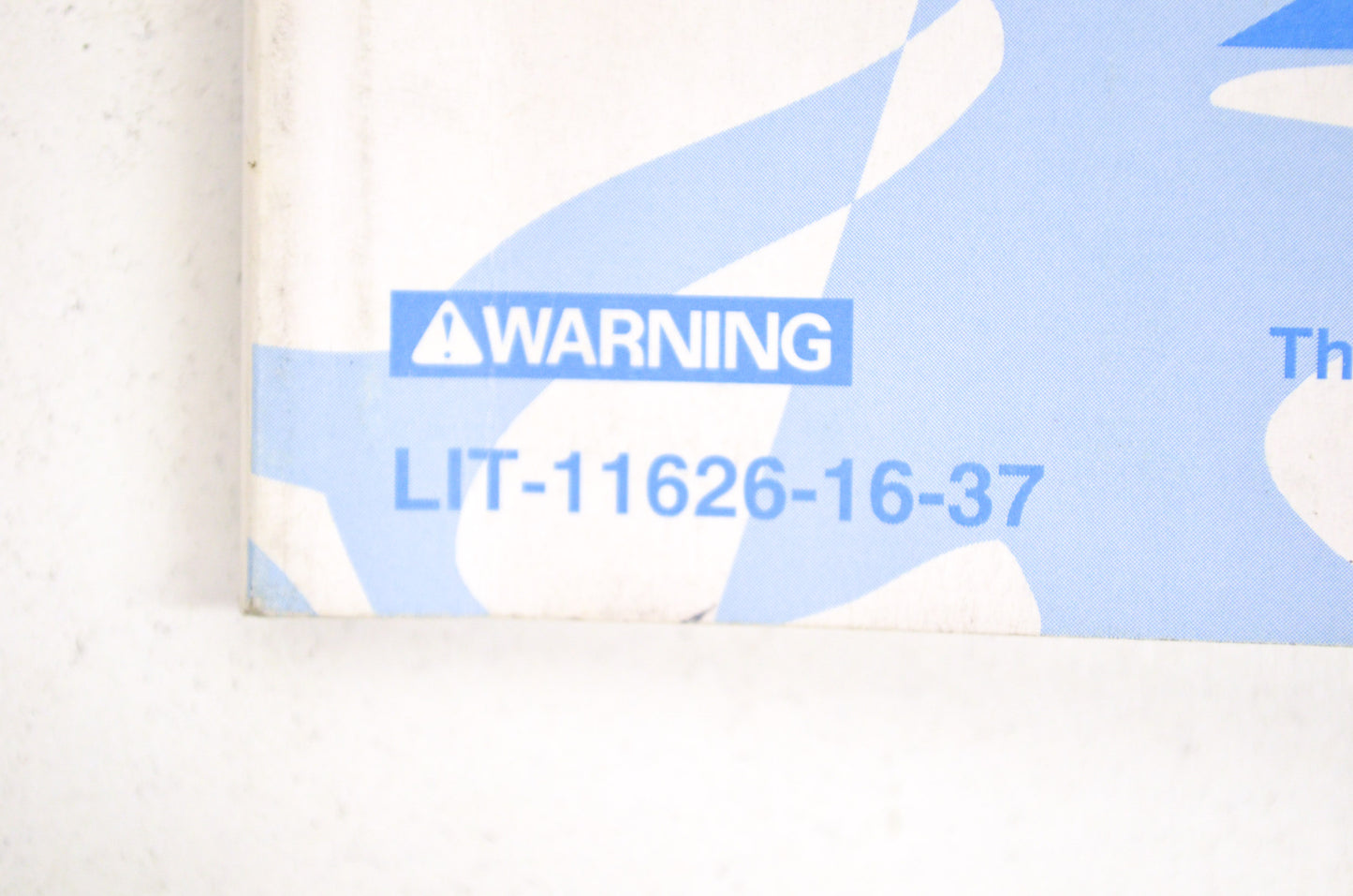 OEM Yamaha LIT-11626-16-37 YFS200R BLASTER Owner's Manual