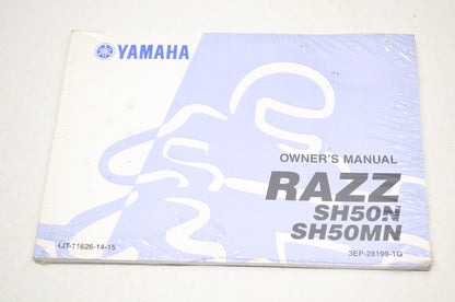 OEM Yamaha LIT-11626-14-15 SH50NMN 'RAZZ' Owner' Manual NOS