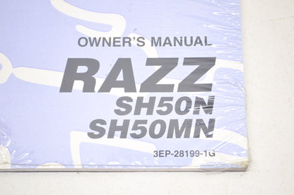 OEM Yamaha LIT-11626-14-15 SH50NMN 'RAZZ' Owner' Manual NOS