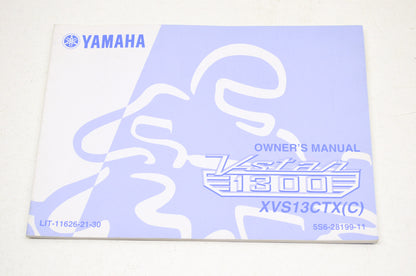 OEM Yamaha LIT-11626-21-30 Owner's Manual VSTAR 1300 XVS13CTX(C)