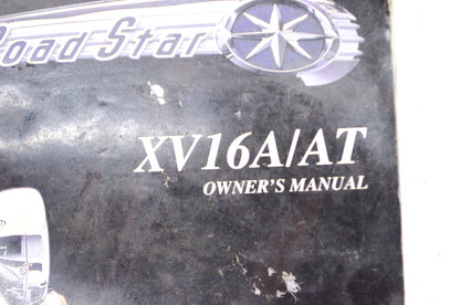 OEM Yamaha Owner's Manual Road Star XV16A/AT