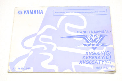 OEM Yamaha LIT-11626-22-20 XVS65Y(C) XVS65AY(C) Owner's Manual
