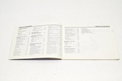 OEM Yamaha LIT-11626-22-20 XVS65Y(C) XVS65AY(C) Owner's Manual