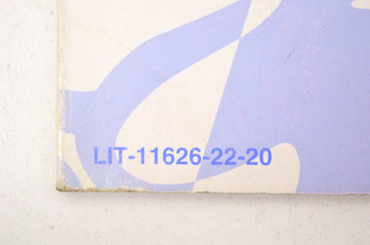 OEM Yamaha LIT-11626-22-20 XVS65Y(C) XVS65AY(C) Owner's Manual