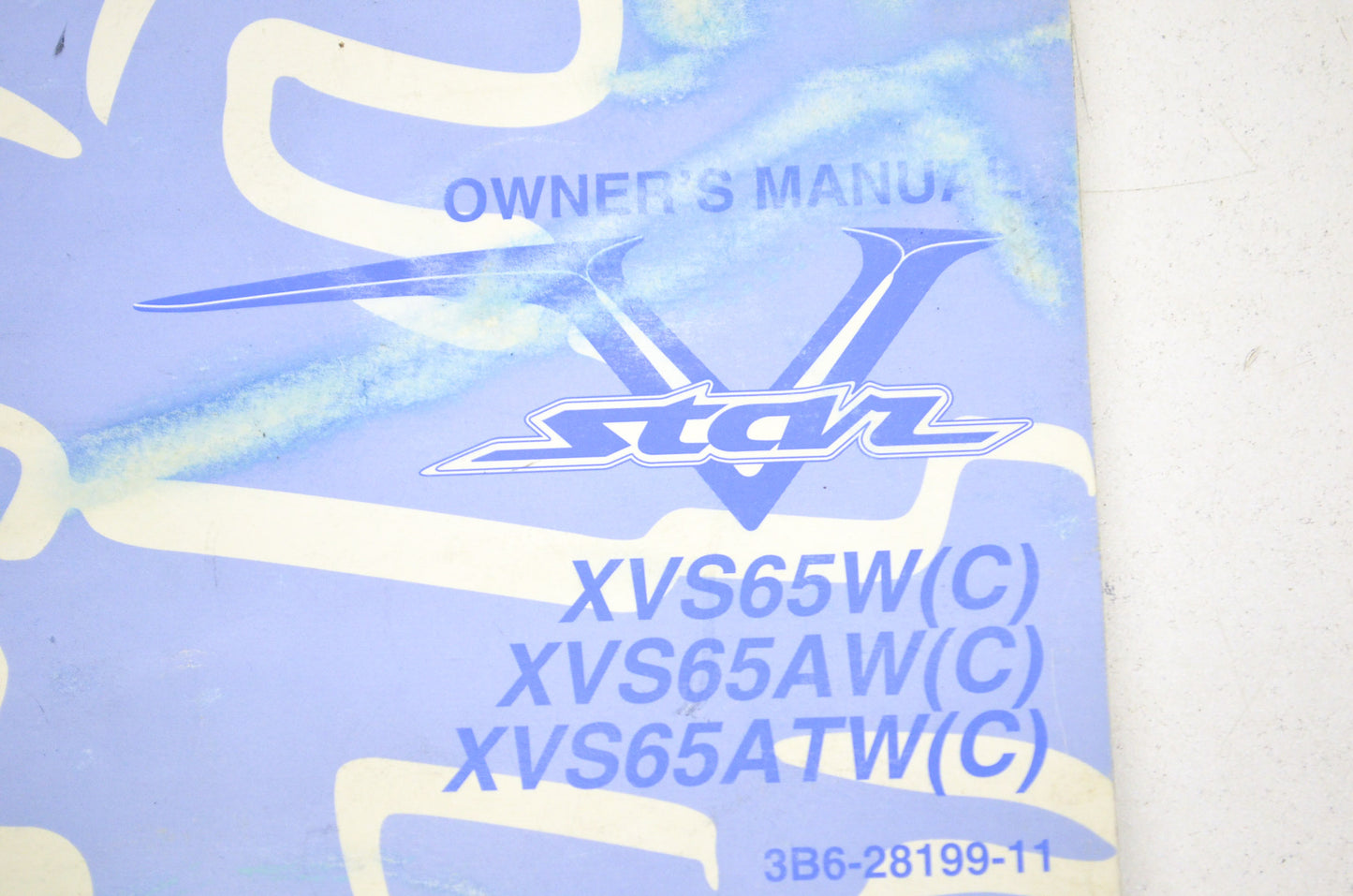 OEM Yamaha LIT-11626-20-04 XVS65W AW ATW V ST "Owner's Manual