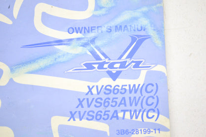 OEM Yamaha LIT-11626-20-04 XVS65W AW ATW V ST "Owner's Manual