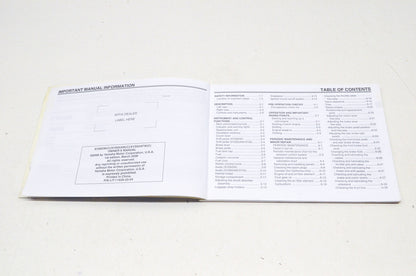 OEM Yamaha LIT-11626-20-04 XVS65W AW ATW V ST "Owner's Manual