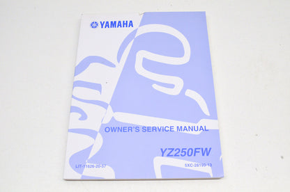 OEM Yamaha LIT-11626-20-57 YZ250FW Owner's/Service Manual NOS
