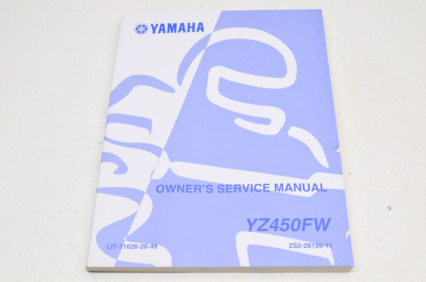 OEM Yamaha LIT-11626-20-49 Owner's Service Manual YZ450FW NOS