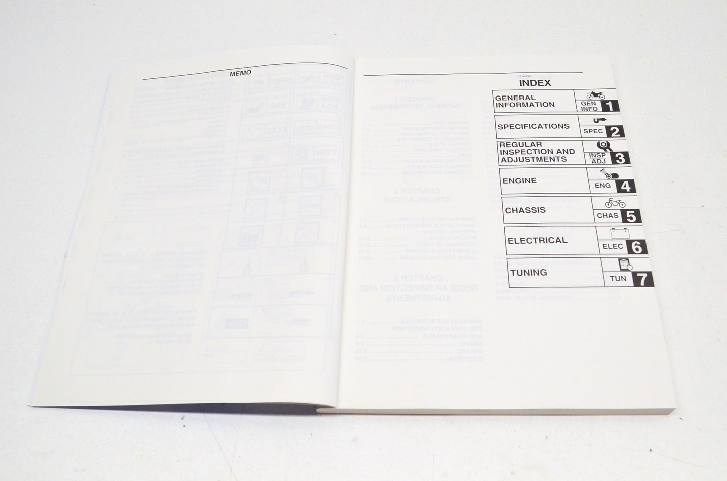 OEM Yamaha LIT-11626-20-49 Owner's Service Manual YZ450FW NOS