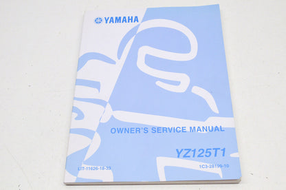 OEM Yamaha LIT-11626-18-33 YZ125T1 Owner's Service Manual