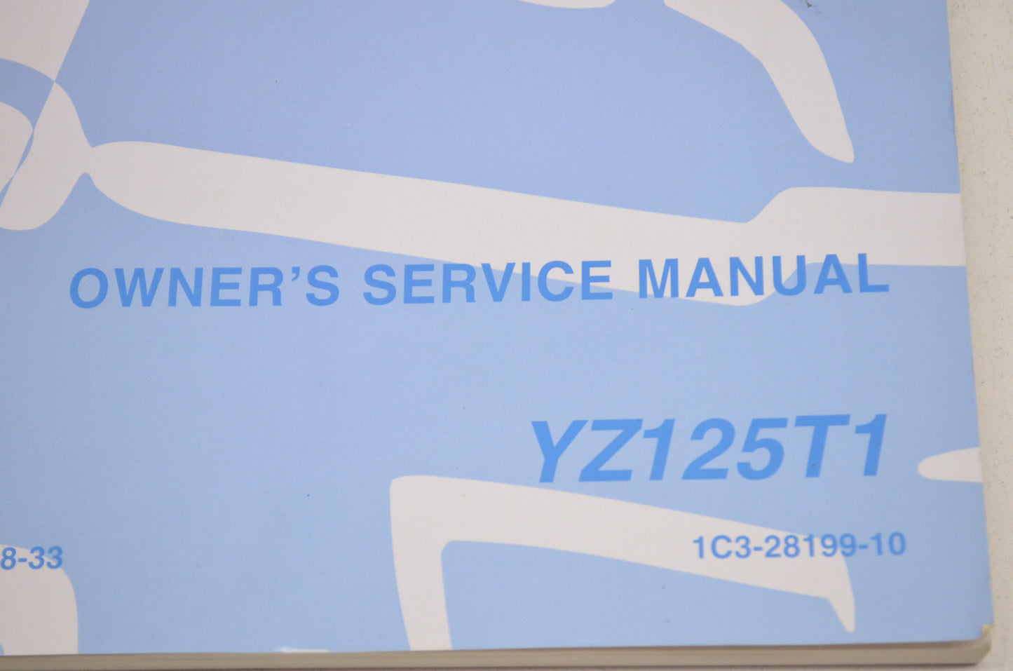 OEM Yamaha LIT-11626-18-33 YZ125T1 Owner's Service Manual