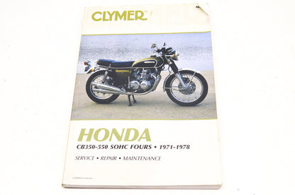 Clymer Honda CB350-50 SOHC Fours 71-78 Service Repair Maintenance