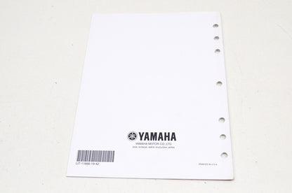 OEM Yamaha LIT-11666-19-42 YFM45FX/ FXSPX/ FXX Assembly Manual