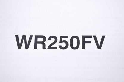 OEM Yamaha LIT-11666-19-38 WR250FV 2006 Assembly Manual NOS