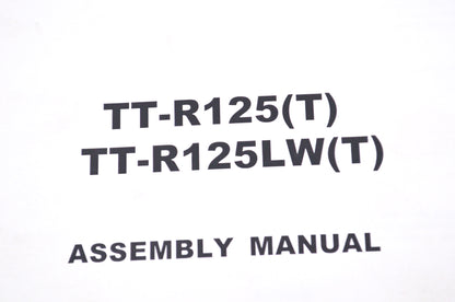 OEM Yamaha LIT-11666-18-01 TTR125T/TTR125LWT Assembly Manual
