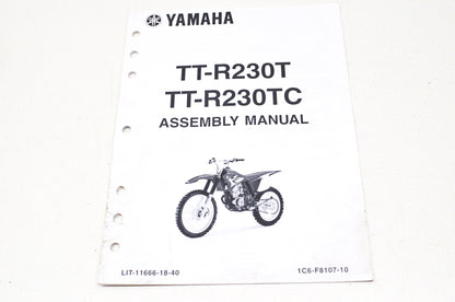 OEM Yamaha LIT-11666-18-40 TTR230T(C) Assembly Manual
