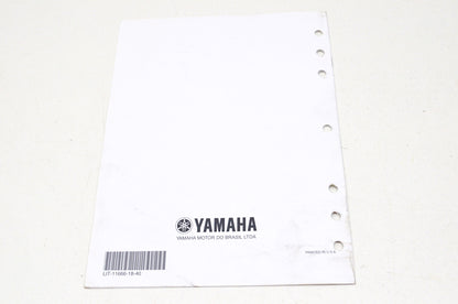 OEM Yamaha LIT-11666-18-40 TTR230T(C) Assembly Manual