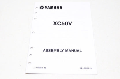 OEM Yamaha LIT-11666-19-49 XC50V Assembly Manual NOS