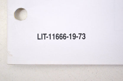 OEM Yamaha LIT-11666-19-73 Assembly Manual YZ450FV NOS