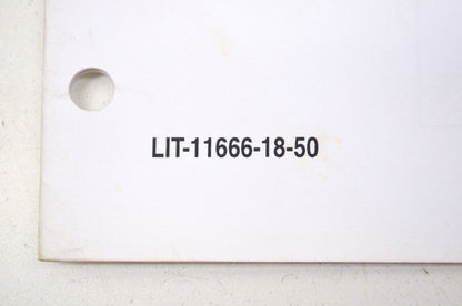OEM Yamaha LIT-11666-18-50 WR250FT Assembly Manual NOS