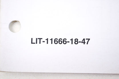 OEM Yamaha LIT-11666-18-47 YFM80GT Assembly Manual NOS