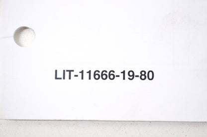 OEM Yamaha LIT-11666-19-80 YFM35XV Assembly Manual NOS