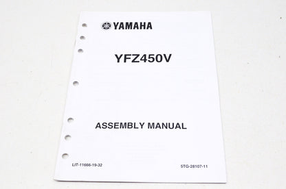 OEM Yamaha LIT-11666-19-32 YFZ450 (V-Y) 2006 - Assembly Manual NOS