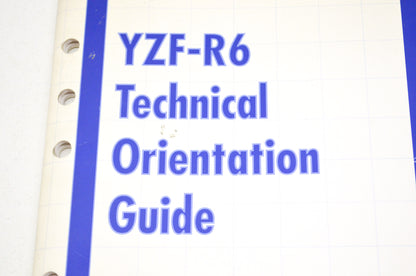 OEM Yamaha Technical Orientation Guide YZF-R6 NOS
