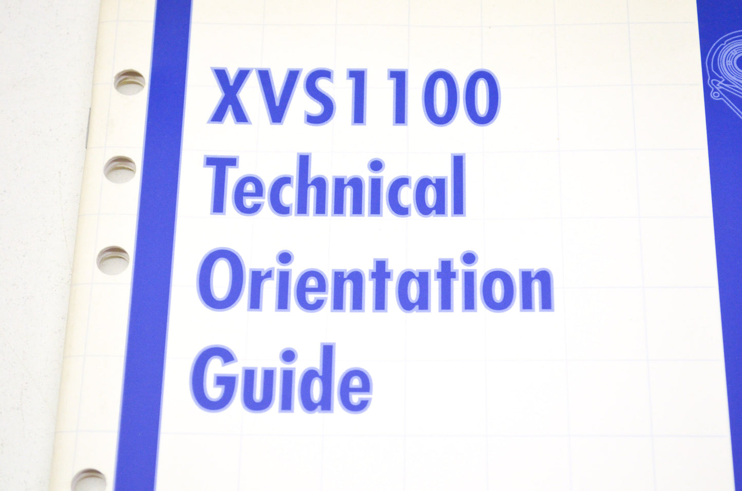 OEM 98-216 Yamaha Technical Orientation Guide XVS1100 NOS