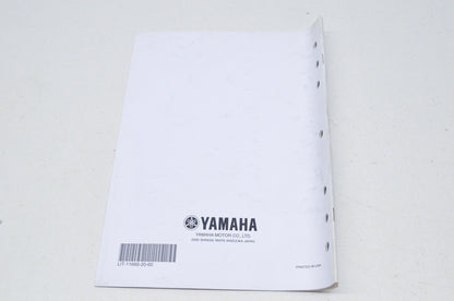 OEM Yamaha LIT-11666-20-60 FZS6W(C) Assembly Manual