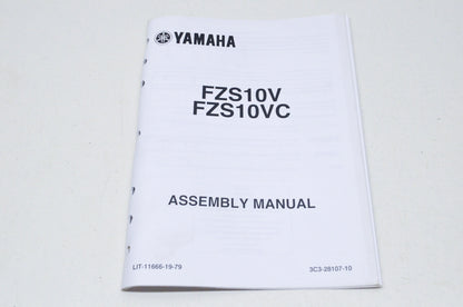 OEM Yamaha LIT-11666-19-79 FZS10V(C) Assembly Manual