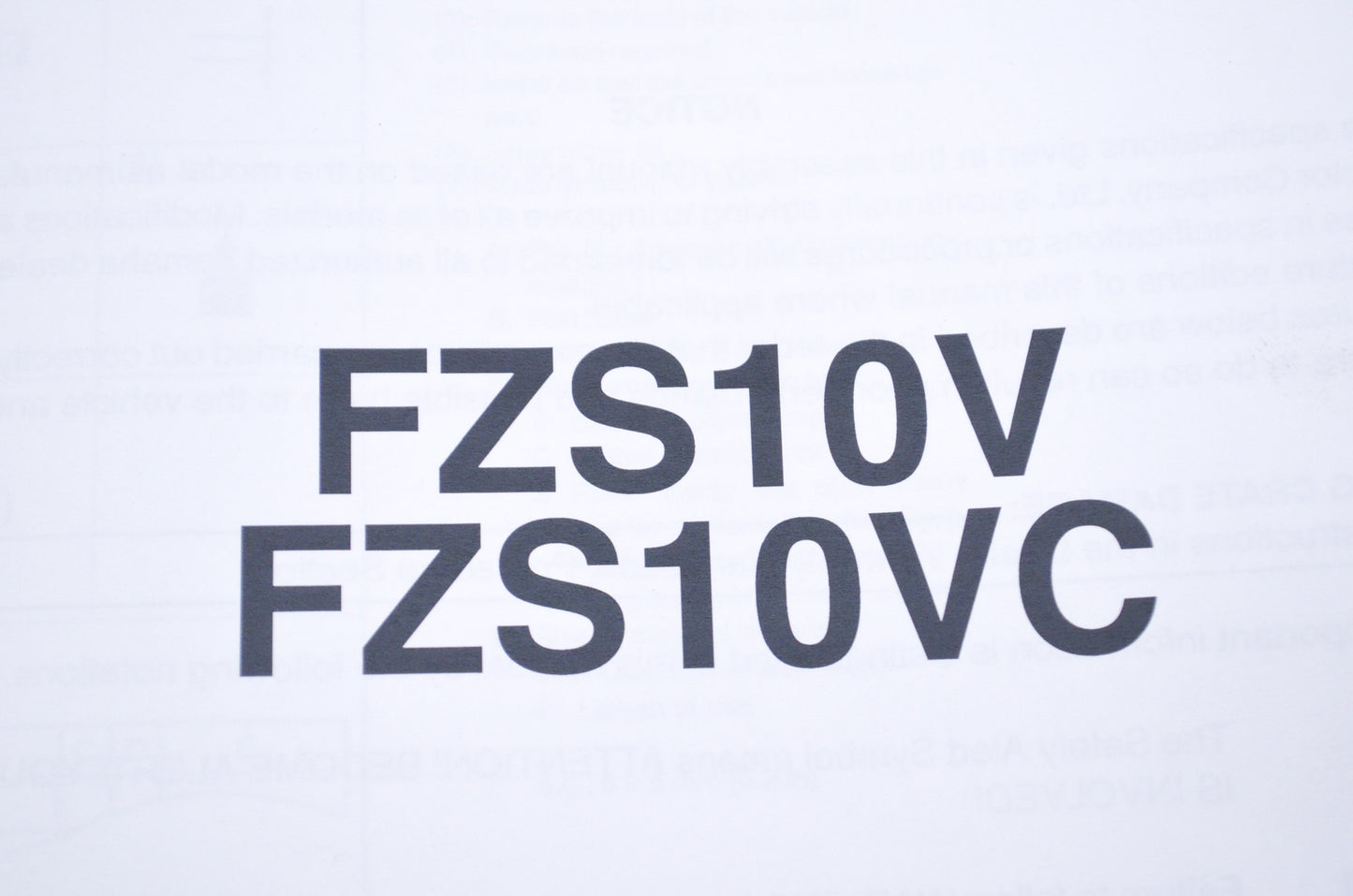 OEM Yamaha LIT-11666-19-79 FZS10V(C) Assembly Manual