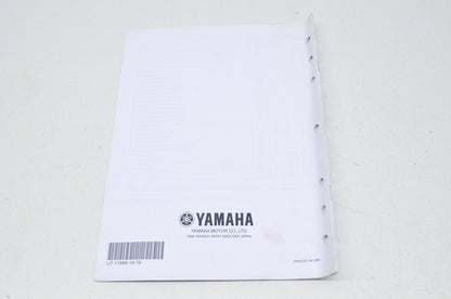 OEM Yamaha LIT-11666-19-79 FZS10V(C) Assembly Manual