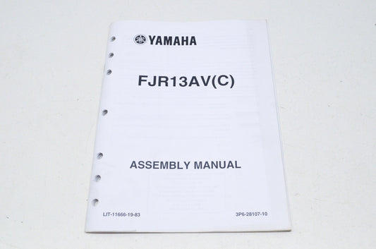 OEM Yamaha LIT-11666-19-83 FJR13AV(C) Assembly Manual