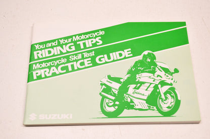 OEM Suzuki 99014-20630-03A Tips & Practice Guide Manual NOS