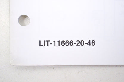 OEM Yamaha LIT-11666-20-46 YFM35FGIW Assembly Manual NOS