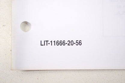 OEM Yamaha LIT-11666-20-56 WR450F (W-X) 2007-20 Assembly Manual NOS