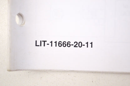 OEM Yamaha LIT-11666-20-11 YFM7FGPW Assembly Manual NOS