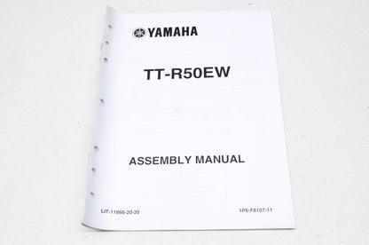 OEM Yamaha LIT-11666-20-20 TT-R50EW Assembly Manual NOS