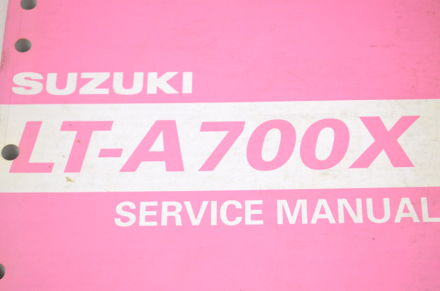 OEM Suzuki 99500-46060-01E Service Manual LT-A700X