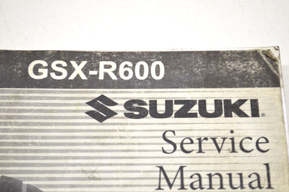 OEM Suzuki 99500-35100-03E GSX-R600 Service Manual