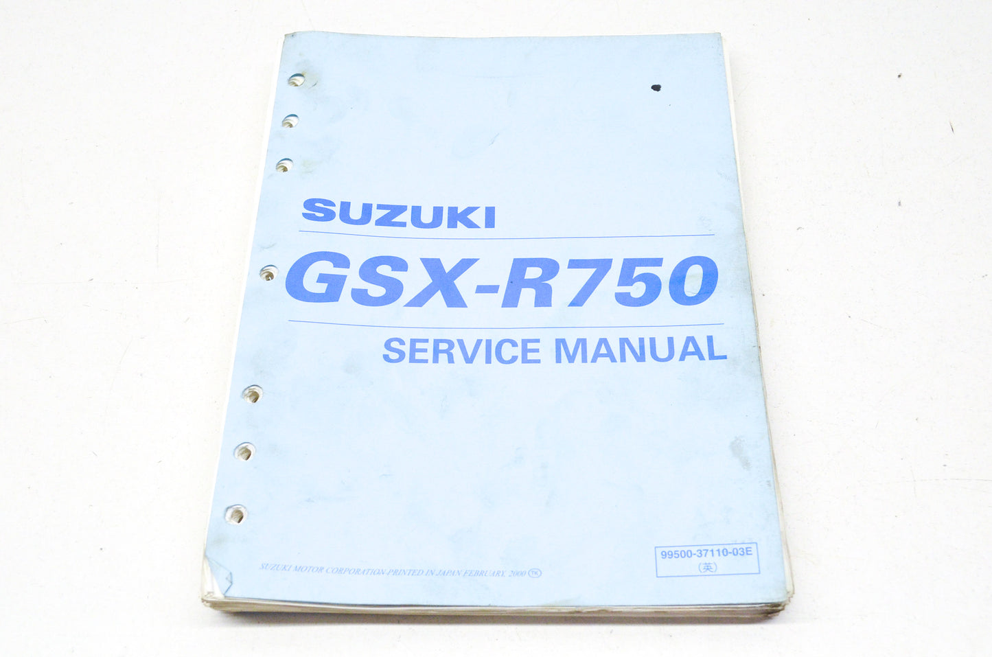OEM Suzuki 99500-37110-03E GSX-R750 Service Manual