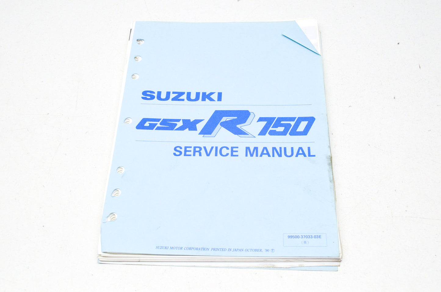 OEM Suzuki 99500-37033-03E GSX-R750 GSF600S Serv. Manual