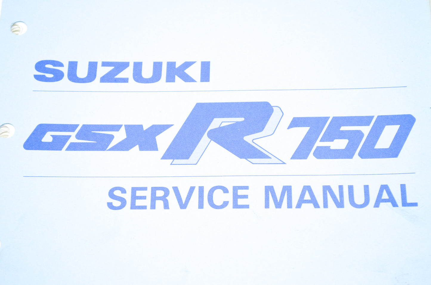 OEM Suzuki 99500-37033-03E GSX-R750 GSF600S Serv. Manual